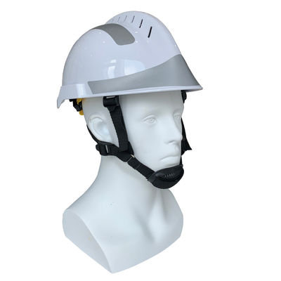 Capa anti-incêndio de alta segurança com ABS branco e visor curvo