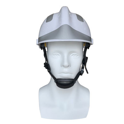 Capa anti-incêndio de alta segurança com ABS branco e visor curvo