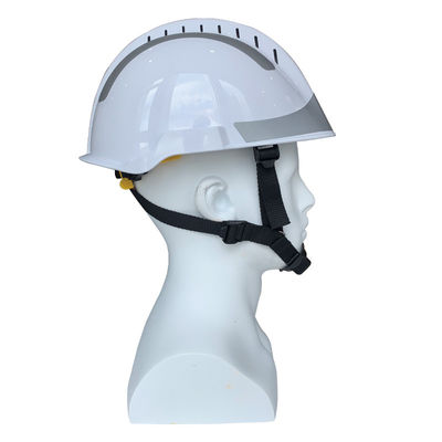 Capa anti-incêndio de alta segurança com ABS branco e visor curvo