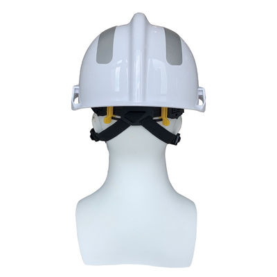 Capa anti-incêndio de alta segurança com ABS branco e visor curvo
