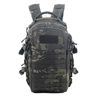 Mochila de viagem ao ar livre com cinto de almofada de ar e grande capacidade