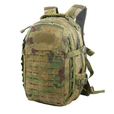 Mochila de viagem ao ar livre com cinto de almofada de ar e grande capacidade