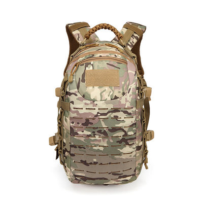 Mochila de viagem ao ar livre com cinto de almofada de ar e grande capacidade