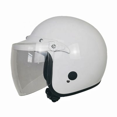 Casco de segurança para motociclistas de meio escudo facial para a norma CE DOT ECE