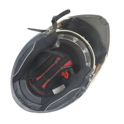 Helme de motocicleta personalizável de meia cara Helme ABS para protetor de cabeça
