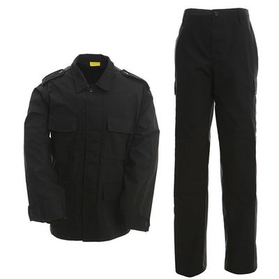 Camisa tática de tecido tipo BDU Calças de camouflagem florestal uniforme para atividades ao ar livre