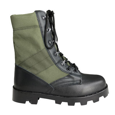 Botas de combate de material superior PU para homens na primavera Verão Outono Inverno