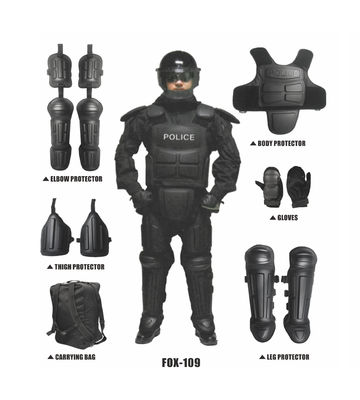 FOX-109 Polícia de Segurança Coreia Traje anti-motim com placa de alumínio