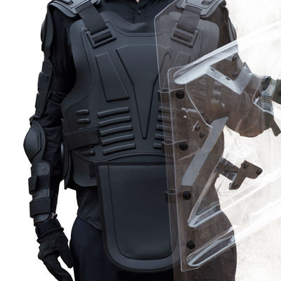 FOX110 Polícia Corpo Militar Protector de perna/cotovelo Cavalo Montado Traje Anti-motim