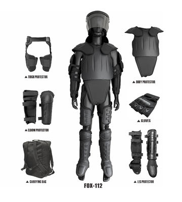 FOX112 Polícia Corpo militar/Pena/Codilhão Protector Cavalo Cavaleiro Traje antimotim
