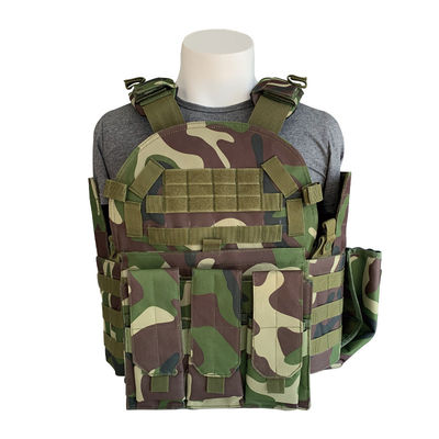 MTV08 Camuflagem Colete Táctico Respiravel com sistema Molle