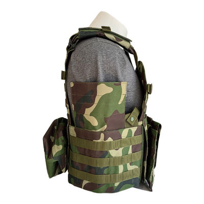 MTV08 Camuflagem Colete Táctico Respiravel com sistema Molle