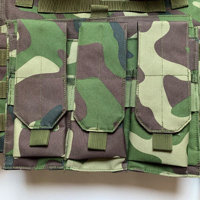 MTV08 Camuflagem Colete Táctico Respiravel com sistema Molle