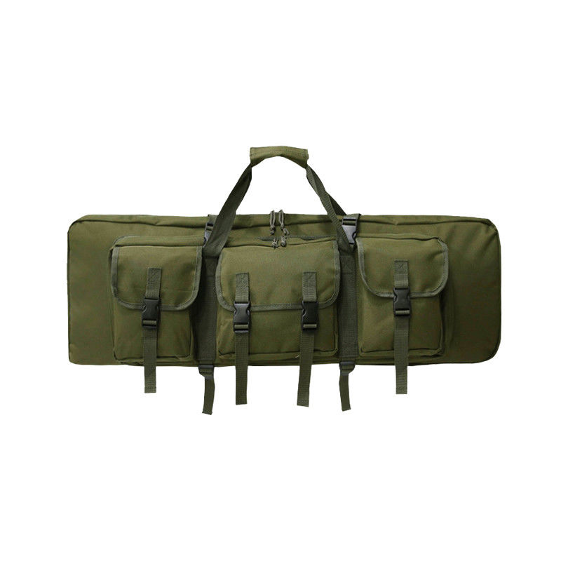 Saco esportivo de grande capacidade Molle Verde Mochila para caminhadas Zipper Hasp fechamento