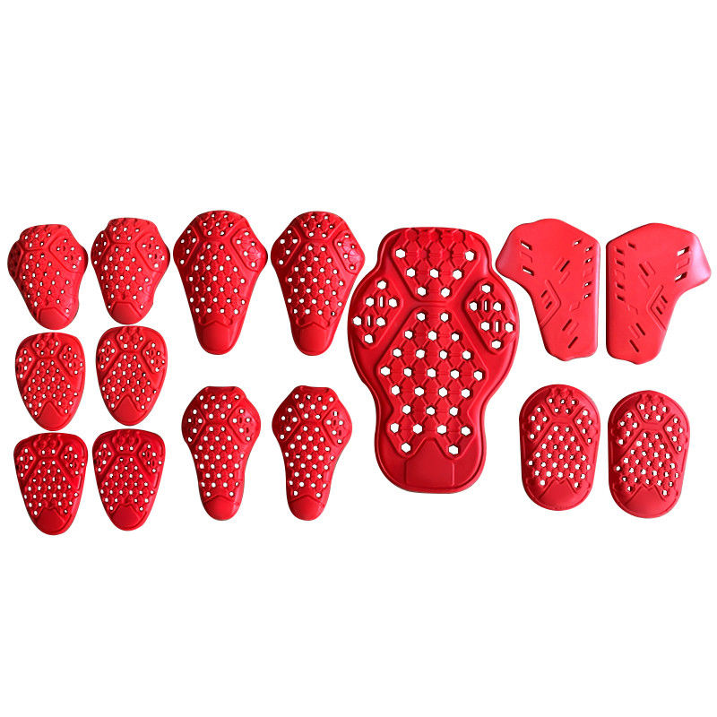 Aparelhos de volta lombares Pads de motocicleta para proteção profissional e material PU