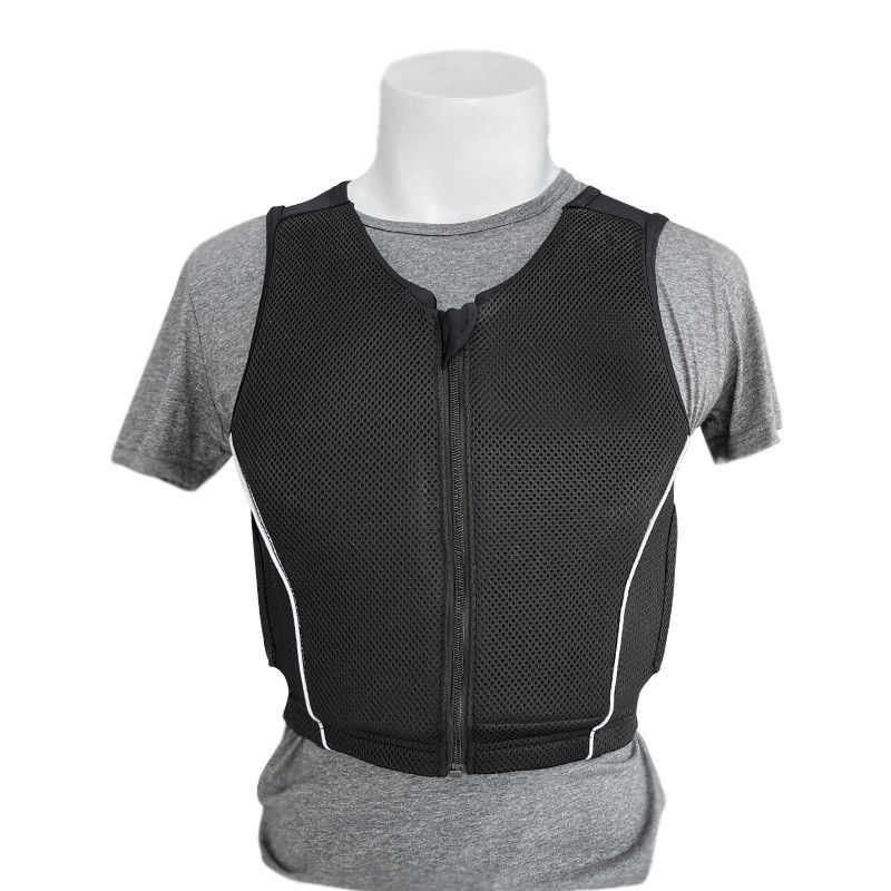 Colete unisex para equitação, certificado CE, aconchegante e respirável, 1 kg, preto