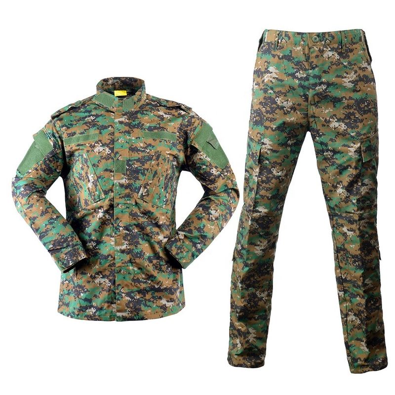 Apoio 7 dias Encomenda de amostra Tempo de entrega Digital Woodland ACU Uniforme para roupa de treino