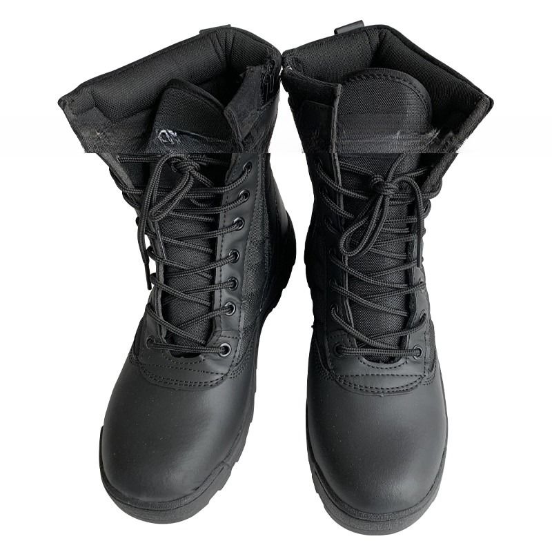 Temporada de Primavera Botas de Combate para Homens Peso leve e revestimento de malha para treinamento ao ar livre