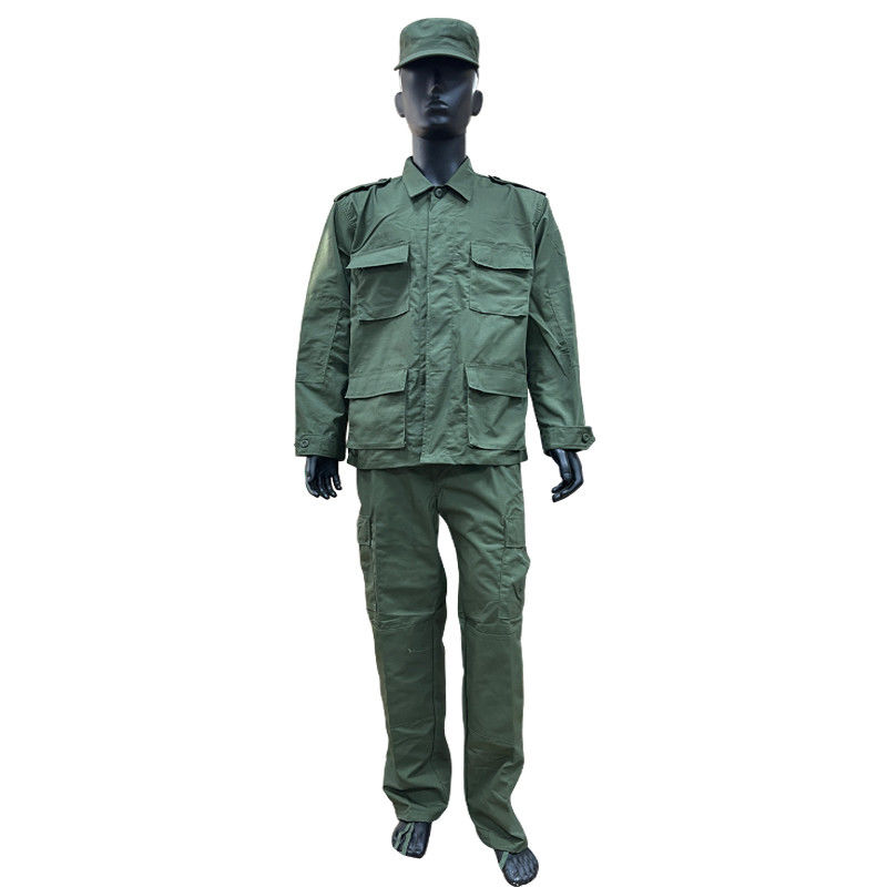 Traje de treino de mistura de poliéster e algodão Resistente ao desgaste e respirável