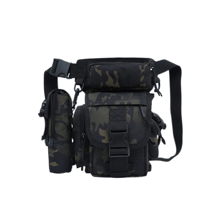 Saco de garrafa de água de camuflagem para acampamento e treinamento 2-3 kg Capacidade Bolsos múltiplos
