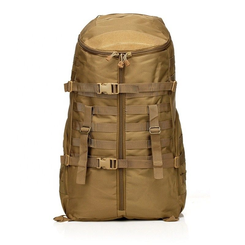 Mochila confortável de 60 litros para viagens, acampamento e forças especiais