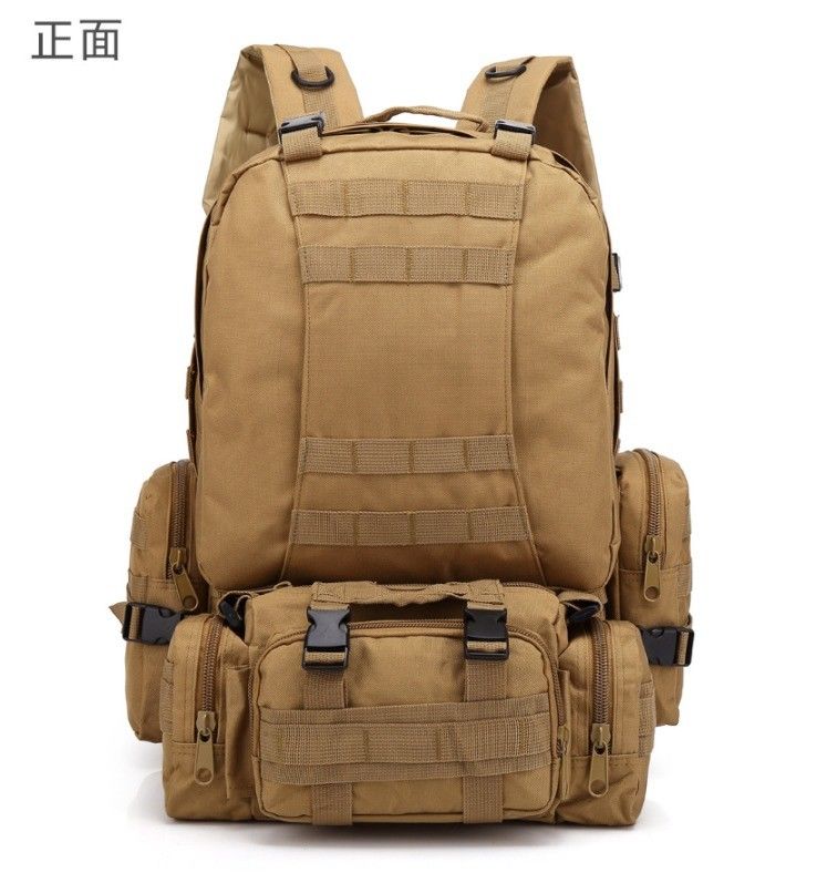 Mochila à prova de água e de umidade 55L 600D de tecido de Oxford para atividades desportivas
