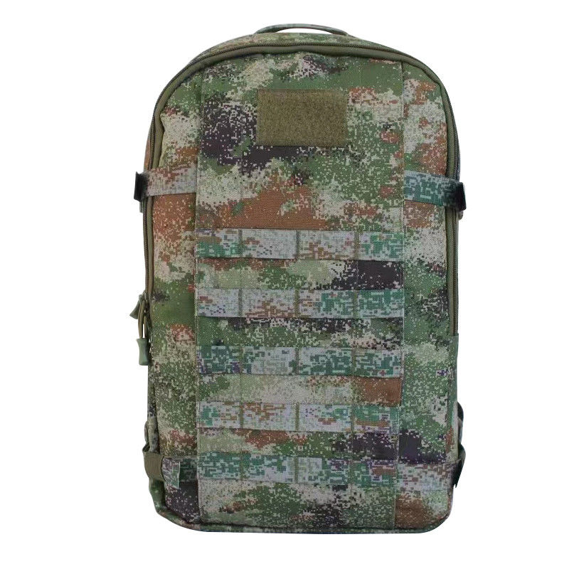 Mochila à prova d'água de 24L com correias com sistema Molle e tecido Oxford 600D