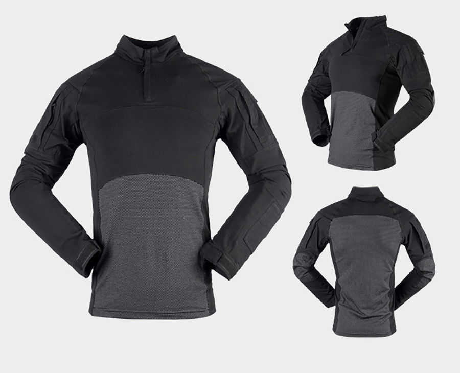 XS-XXXL Caminhadas ao ar livre Ripstop Manga Longa Trainer Uniforme de Rã de Tecido