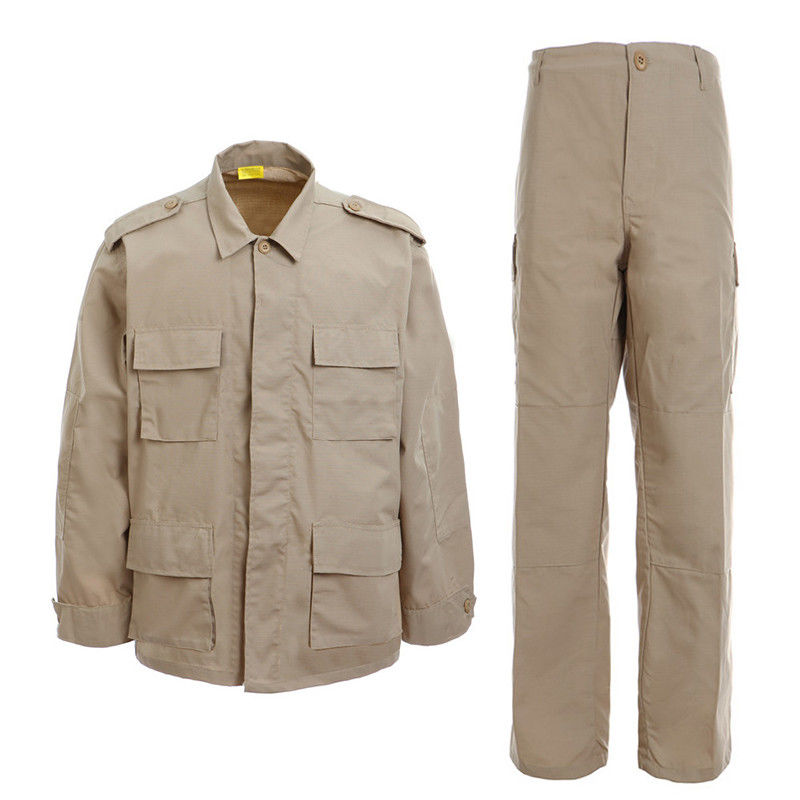 Traje de sapo personalizado BDU uniforme completo verde BDU calças uniforme para treinamento ao ar livre