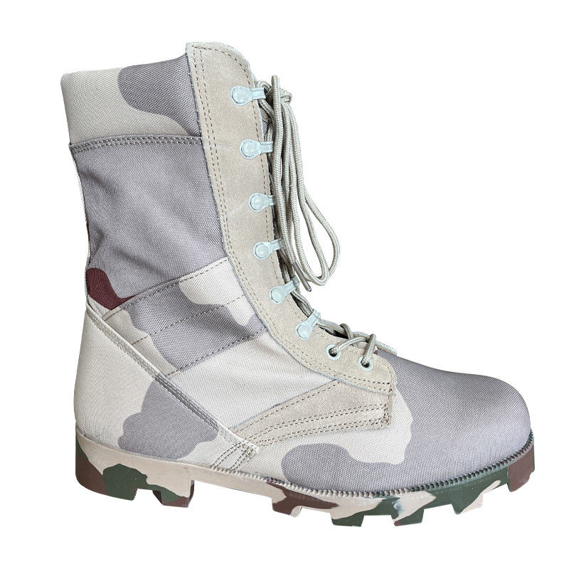 Botas de segurança de couro de oxford com sola de borracha