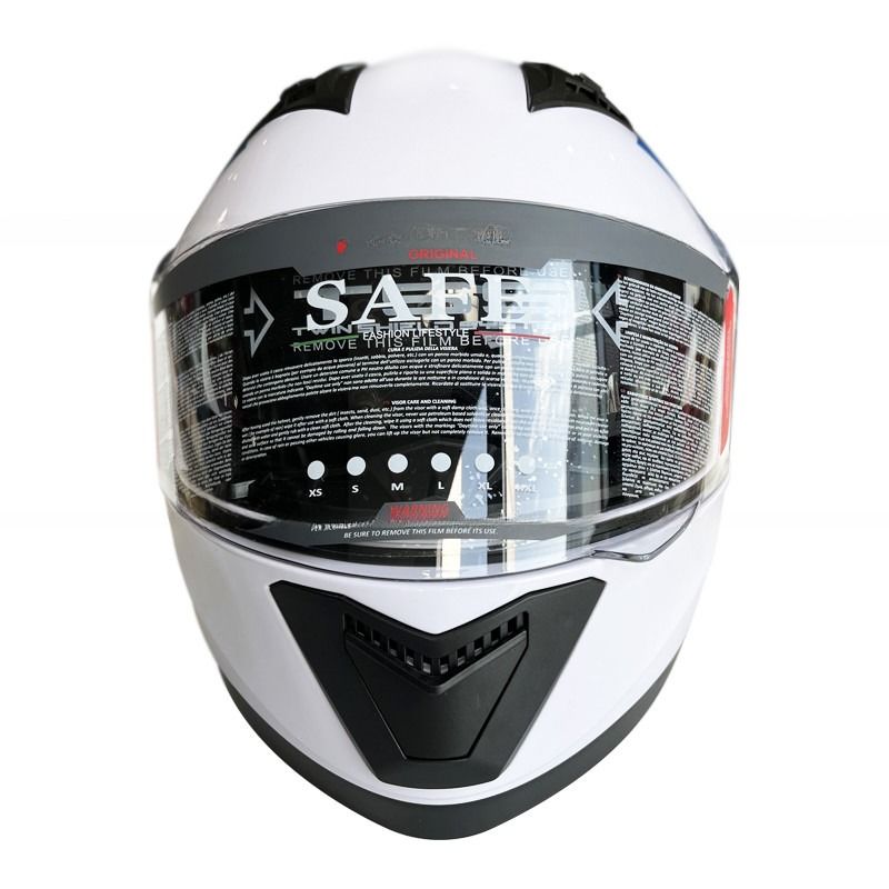 Temporada de Inverno CE Full Face PC Shield ABS capacete de motocicleta Outro tipo de padrão