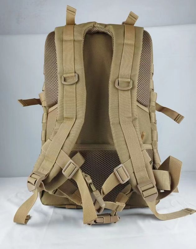 Mochila especial para viagens ao ar livre unisex em verde com grande capacidade e revestimento de algodão