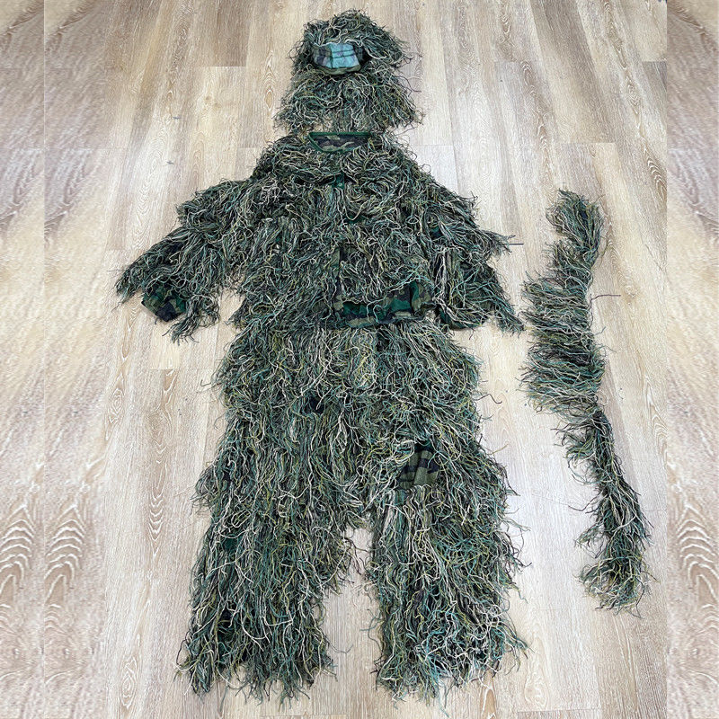 Alta Conforto Camuflagem Top Roupa feita de 100% de algodão para trepadeira ao ar livre Traje de rã