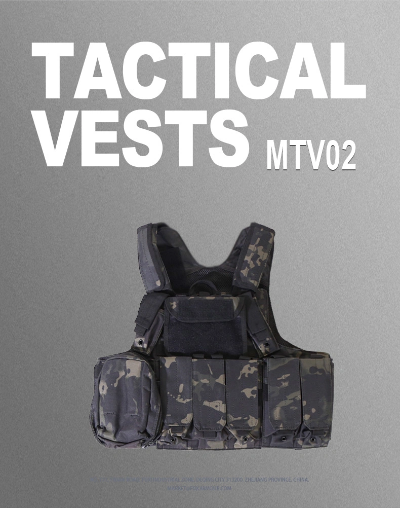 MT02 Veste Profissional Veste Táctico Militar Antibalas 1