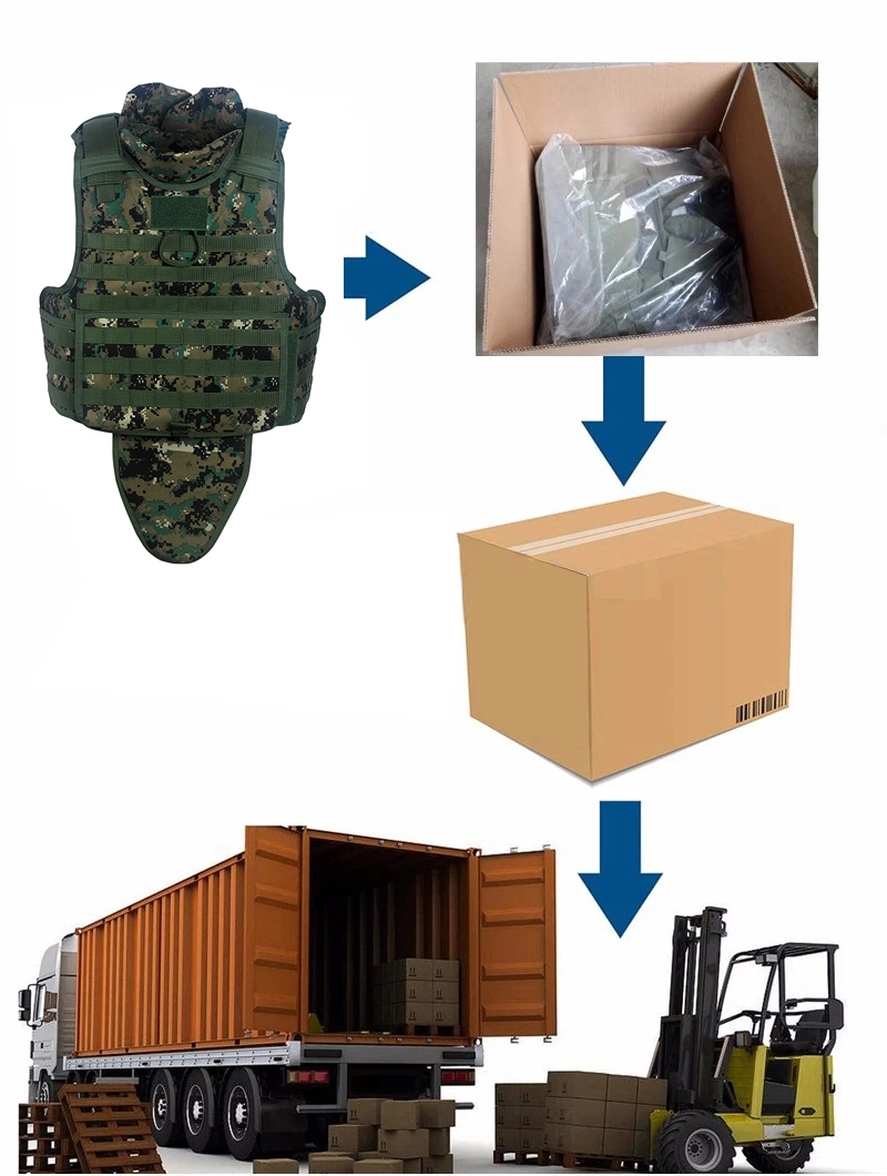 FDY13 Colete blindado/colete balístico à prova de balas militar 9