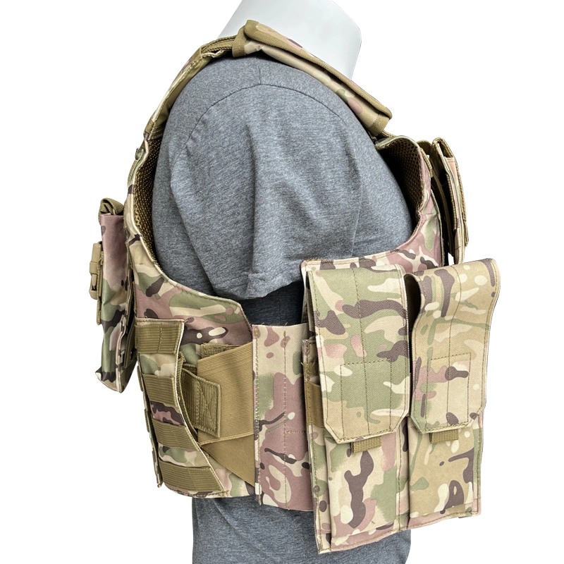 FDY21 Colete à prova de balas de segurança de camuflagem com sistema Molle 0