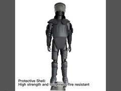 FOX112 Polícia Corpo militar/Pena/Codilhão Protector Cavalo Cavaleiro Traje antimotim